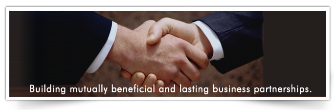 Building mutually beneficial and lasting business partnerships..